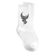 Носки Сова з хокейною клюшкою Белый фото