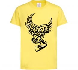 Детская футболка Сова з хокейною клюшкою