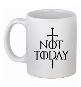 Чашка керамічна Not today