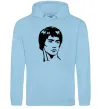 Мужская толстовка (худи) Брюс Лі Голубой фото