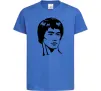 Детская футболка Брюс Лі Ярко-синий Детская футболка Брюс Лі Ярко-синий фото