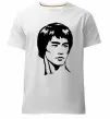Мужская премиум футболка Брюс Лі Белый фото