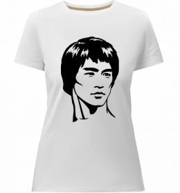 Жіноча преміум футболка Брюс Лі