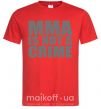Мужская футболка MMA is not a crime Красный фото