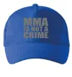 Кепка MMA is not a crime Ярко-синий фото