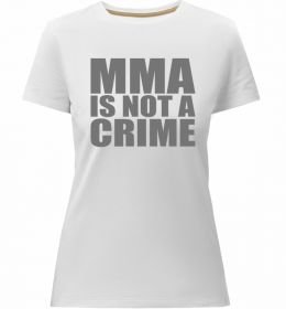 Жіноча преміум футболка MMA is not a crime