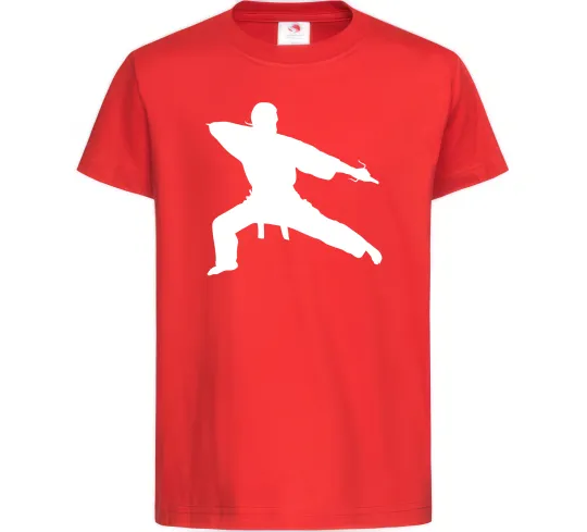 Детская футболка Метатель ножів Красный фото