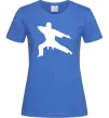 Жіноча футболка Метатель ножів Яскраво-синій Жіноча футболка Метатель ножів Яскраво-синій фото