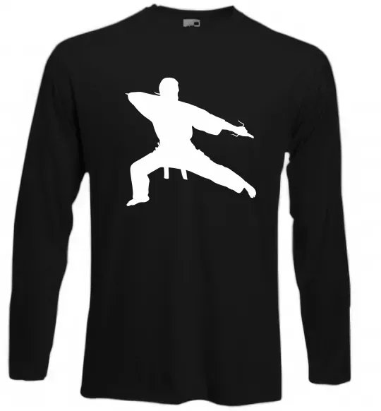 Лонгслив Метатель ножів Черный фото