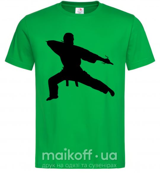 Мужская футболка Метатель ножей Зеленый фото