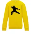 Детский Свитшот Метатель ножів Солнечно желтый фото