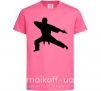 Детская футболка Метатель ножей Ярко-розовый фото