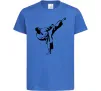 Детская футболка Боєць тхеквондо Ярко-синий фото