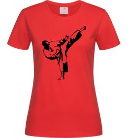 Жіноча футболка Боєць тхеквондо