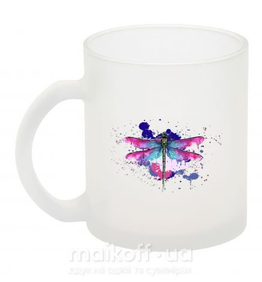 Чашка скляна Dragonfly Фроузен фото