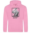 Жіноча толстовка (худі) Дівчина з волейбольним м'ячем Рожевий фото