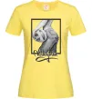 Жіноча футболка Дівчина з волейбольним м'ячем Лимонний фото