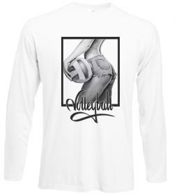 Лонгслів Дівчина з волейбольним м'ячем Лонгслів Дівчина з волейбольним м'ячем