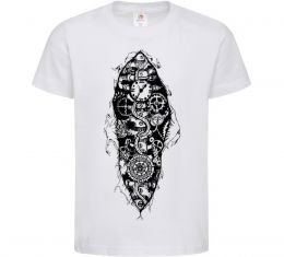 Дитяча футболка Скелет робота Дитяча футболка Скелет робота