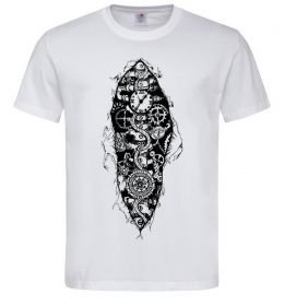 Чоловіча футболка Скелет робота Чоловіча футболка Скелет робота