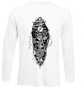 Лонгслив Скелет робота