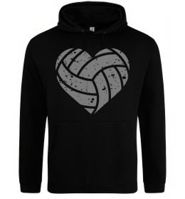 Чоловіча толстовка (худі) Volleyball heart