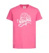 Детская футболка Volleyball print Ярко-розовый фото