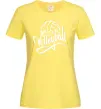 Женская футболка Volleyball print Лимонный Женская футболка Volleyball print Лимонный фото