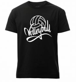 Мужская премиум футболка Volleyball print