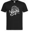 Мужская футболка Volleyball print Черный Мужская футболка Volleyball print Черный фото