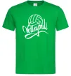 Мужская футболка Volleyball print Зеленый Мужская футболка Volleyball print Зеленый фото