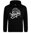 Женская толстовка (худи) Volleyball print Черный фото
