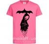 Детская футболка Raining death Ярко-розовый фото
