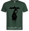 Мужская футболка Raining death Темно-зеленый фото