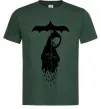 Мужская футболка Raining death Темно-зеленый фото