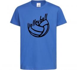 Детская футболка Volleyball text