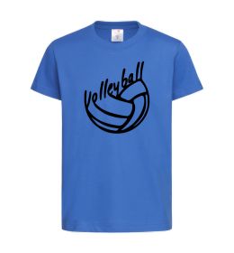 Детская футболка Volleyball text