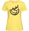 Жіноча футболка Volleyball text Лимонний Жіноча футболка Volleyball text Лимонний фото
