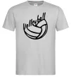 Мужская футболка Volleyball text Серый Мужская футболка Volleyball text Серый фото