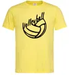 Мужская футболка Volleyball text Лимонный Мужская футболка Volleyball text Лимонный фото