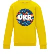 Детский Свитшот UKR круг Солнечно желтый фото