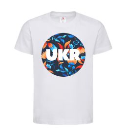 Детская футболка UKR круг