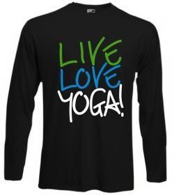 Лонгслів Live love yоga