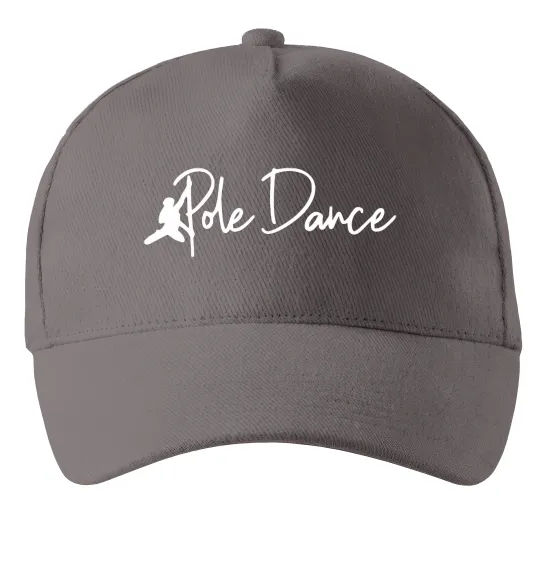 Кепка Pole dance text girl Серый фото