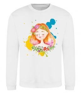 Світшот Ukrainian girl splash