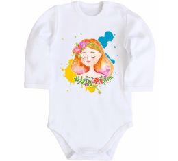 Детский боди Ukrainian girl splash