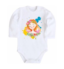 Детский боди Ukrainian girl splash