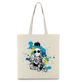 Эко-сумка Ukrainian swag girl splash