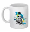 Чашка керамическая Ukrainian swag girl splash Белый фото