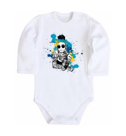 Детский боди Ukrainian swag girl splash